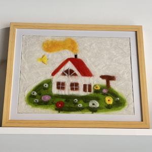 China Seven Craft House Wool Thread Decoration Painting Punch Needle DIY Knit Kit For Beginners on sale