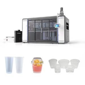 Buy cheap Full Servo PP PET Plastic Cup Thermoforming Machine from wholesalers