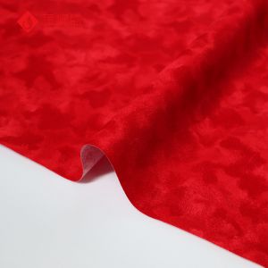 Buy cheap Red Flower Flock Paper Material For Package Box from wholesalers