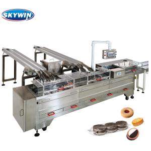 Buy cheap Automatic Two Line Sandwich Biscuit Machine Easy To Operate from wholesalers