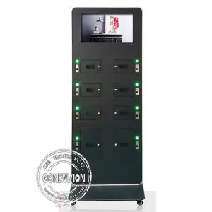 Full HD Lcd Digital Signage Mobile Phone Tablet Charging Station Machine 21.5