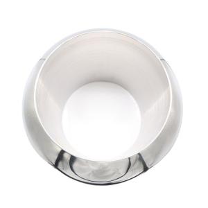 Buy cheap Mirror Polished DN65-DN100 Stainless One Piece Ball Valve with Guaranteed Corrosion Resistance and Straight-through Flow from wholesalers