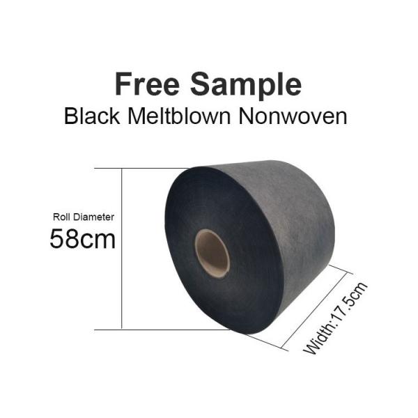 Quality 100% PP BFE99 Surgical Mask Meltblown Non Woven Fabric 25GSM 175MM Width Dyed Pattern for sale