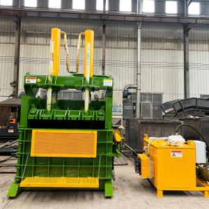 Buy cheap Automatic Hydraulic Tire Baler Machine 55KW 650KG from wholesalers