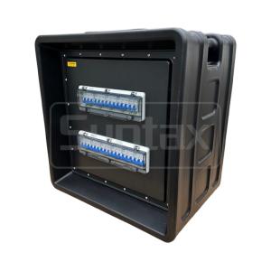 Buy cheap Syntax MD3 4P 63A Three Phase Portable Distribution Boards HDPE IP67 With Breakers for Event Power 630x430x680mm from wholesalers