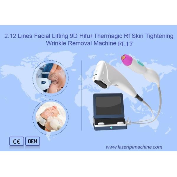 Buy cheap 12 Lines Facial Lifting 9D Portable Hifu Machine from wholesalers