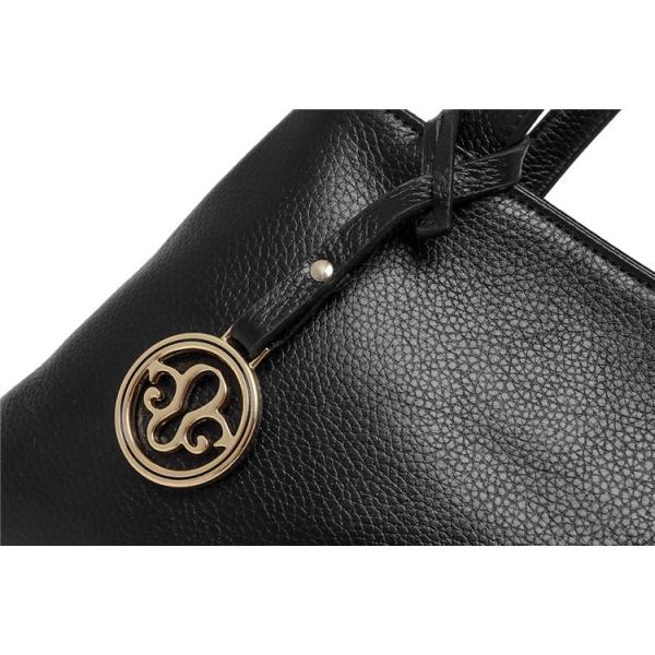 Full Grain Grey Leather Crossbody HandBag Purse With Zipper