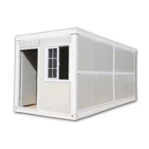 Folding Container House for as Prefab Office Q235/Q345 Light Steel Frame