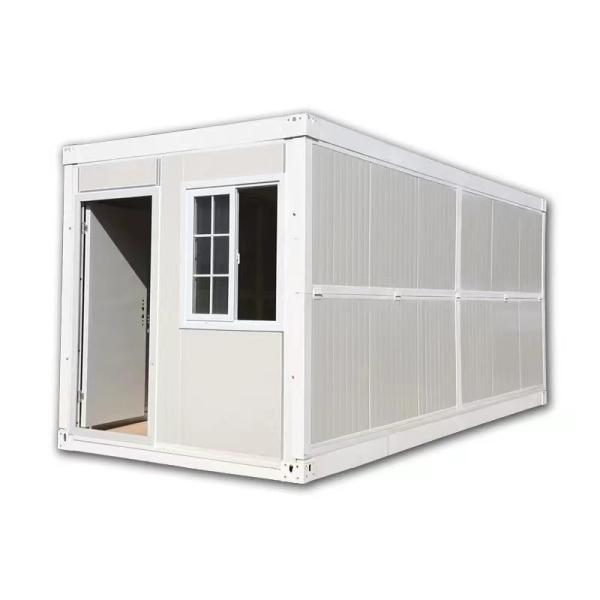 Buy cheap 20ft Prefabricated Foldable Container Houses Sandwich Panel Wall Design Style Offices from wholesalers