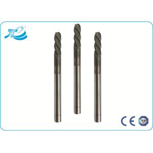 Buy cheap Customized Size TiCN TiN Coating Solid Carbide End Mill , Plastic Cutting End Mill from wholesalers