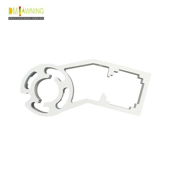 Quality Manual Aluminum Awning Roller Tube Assembly Retractable Awning Tube Mount for sale