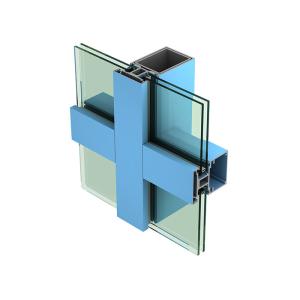 Buy cheap Oxidation Resistance Industrial Aluminium Extrusion Sections , Curtain Wall Profile from wholesalers