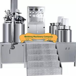 Buy cheap Antirust Cosmetic Cream Mixer Machine , Stable Vacuum Homogenizer Cream Mixer from wholesalers