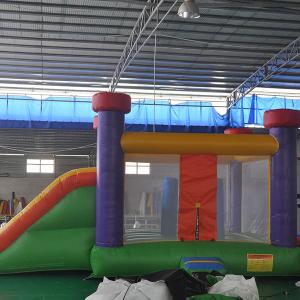 Buy cheap Toddler Inflatable Bounce House With Slide Fire Retardant ODM Available from wholesalers