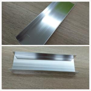 Buy cheap Silver Brightness Machanically Polished Aluminum Profiles Highly Wear Resistance from wholesalers