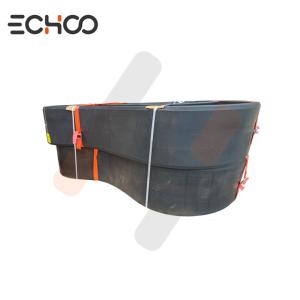 Rubber Track For CAT AP1055B Asphalt Paver Undercarriage Frame