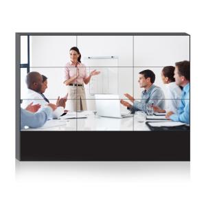 Buy cheap Custom 55 Inch Indoor LCD Video Wall Advertising Player Narrow Bezel Digital Signage Display with Text Function and SDK from wholesalers