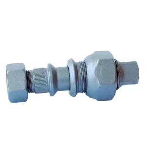 Buy cheap High Strength Galvanized Wheel Spacer Bolts Hub Bearing Bolts M20x1.5/M22x1.5 For ISUZU from wholesalers