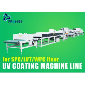 Buy cheap Plastic Composite Flooring Coating Machine SPC UV Protected Stone from wholesalers