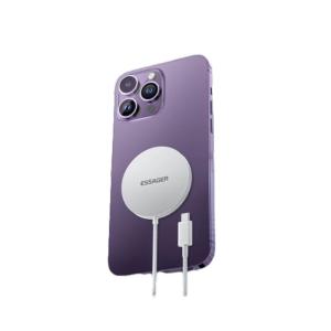 Buy cheap ESSAGER ES-WC07 Series 15W Quick Fast Charge Magnetic Wireless Charger for iPhone from wholesalers