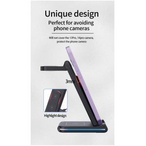 Buy cheap ≤6mm Transmission Distance Multifunction Wireless Charger with ≥73% Charging Efficiency from wholesalers