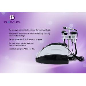 5 Handpieces Ultrasonic Cavitation Slimming Machine 40 KHz For Women