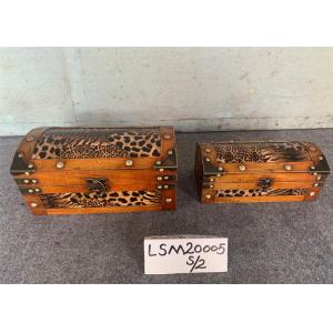 Buy cheap SENMIN Handicraft S26x12.5 Decorative Leather Boxes from wholesalers