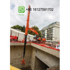 Buy cheap 36T Excavator Telescopic Arm Digging Bucket 0.8 Cbm Excavator Accessories Sliding Wheel from wholesalers