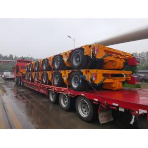 Buy cheap Heavy Machine Transport Hydraulic Modular Trailer With Detachable Gooseneck from wholesalers