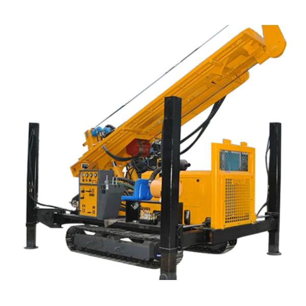 Buy cheap Pneumatic Impact 300 M Crawler Drilling Rig Rotary Full Hydraulic from wholesalers