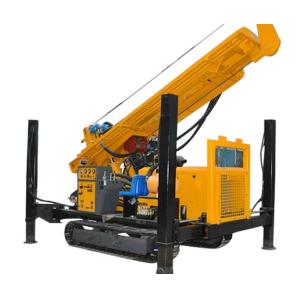 Buy cheap Pneumatic Impact 300 M Crawler Drilling Rig Rotary Full Hydraulic from wholesalers
