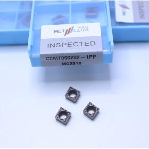 Buy cheap Fracture Resistance Cermet Cutting Tool CCMT060202-PP MC2010 from wholesalers