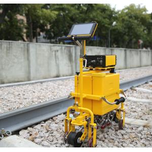 Buy cheap TFT Color Display Lightweight Trolley Used For Railway System Digital Ultrasonic Rail Flaw Detector from wholesalers