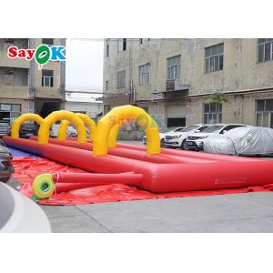 Outdoor Inflatable Slide Attractive Entertainment 20m Giant Inflatable Water