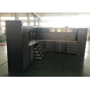 2024 Car Repair Tool Cabinet with 5 Inch PU Casters and Durable Stainless Steel