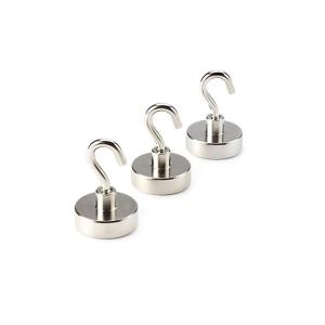 Buy cheap High Strength Neodymium Magnets Hook Nickel Coating Strong Hook Magnets from wholesalers