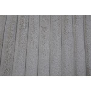 Buy cheap Slotted Rabbit Fur 100Polyester  150cm CW Or Adjustable from wholesalers