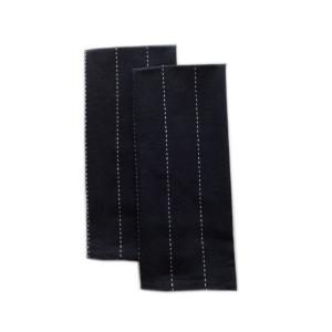 Buy cheap Yarn Dyed Kitchen Towel Black with White Strip 16x28inch from wholesalers