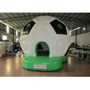 Buy cheap Waterproof PVC Kids Inflatable Bounce House / Classic Inflatable Football Bouncy Castle from wholesalers
