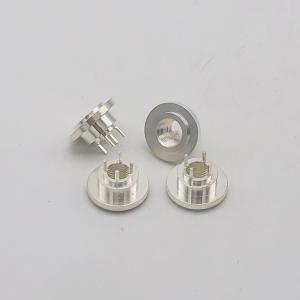 Custom Machining CNC Electronic Parts With Silver Plating