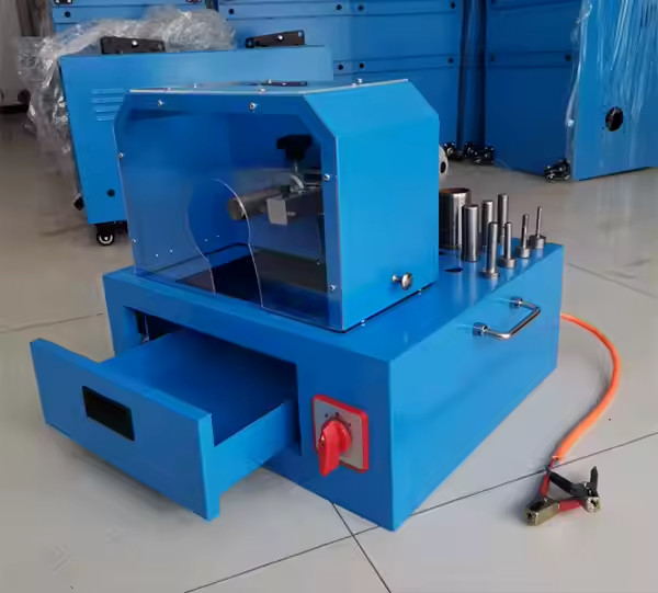 Quality 12v 2 Inch Skiving Mandrel 10 Pcs Hose Cutting Machine 530*480*500mm Hose Skiving And Peeling Machine for sale