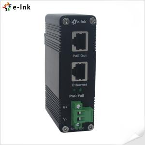 Buy cheap High Power 1.25G 2.5G 5G 10G Gigabit PoE+ Injector 802.3 At With 12VDC-48VDC Power Input from wholesalers