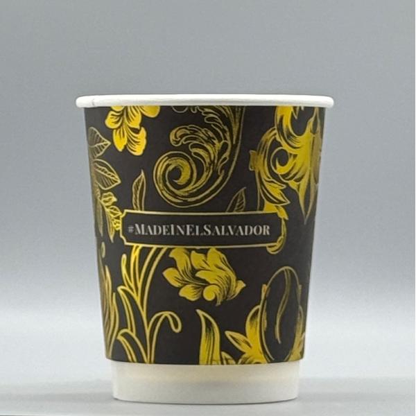 Takeway Portable Kraft Craft Cup Hotel Restaurant Paper Coffee Cups Double Wall