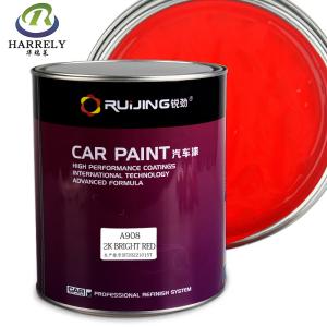 Buy cheap 2K Bright Red Paint Stracth Metallic Glossy Acrylic Spray Paint from wholesalers