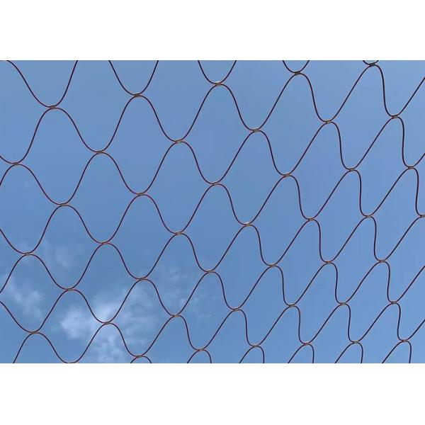 1.5mm 2.0mm 2.5mm Wire Diameter Stainless Steel Cable Mesh Ferrule Mesh for