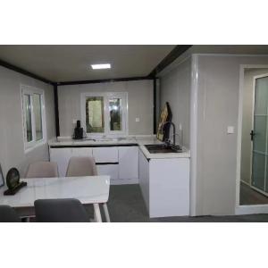 Buy cheap 50mm Rockwool Sandwich Panel Roofing Flat Pack Container House for Quick and Easy Installation from wholesalers