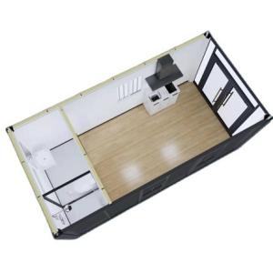 White/Gray/Black Fast Assembly Prefab Flat Pack Container House for Simplicity