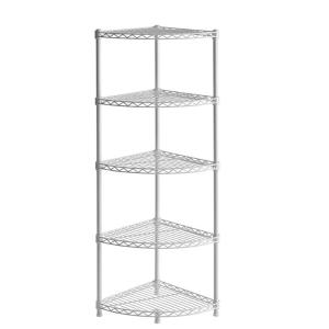Buy cheap Living Room Metal Wire Racks For Storage / 5 Shelf Wire Shelving Unit from wholesalers