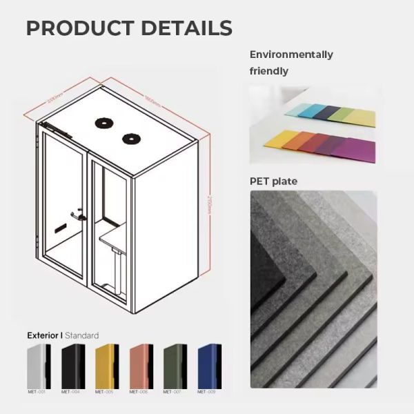 Premium Soundproof Portable Booth for Musicians and Creators