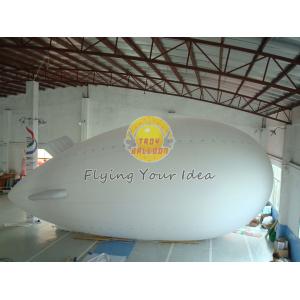 Buy cheap Fireproof Reusable Giant Advertising helium blimp / zeppelin Balloons with PVC product
